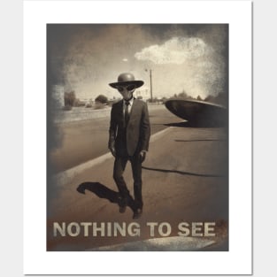 Nothing to see Posters and Art